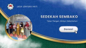 Sedekah Sembako yatim, dhuafa' & Lansia Panti Asuhan Lentera Hati Madiun