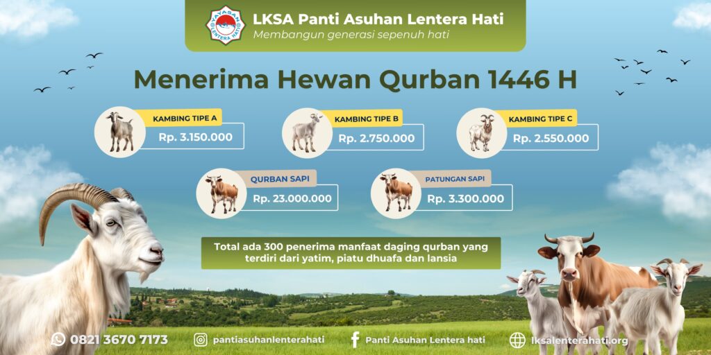 Qurban di panti Asuhan Madiun